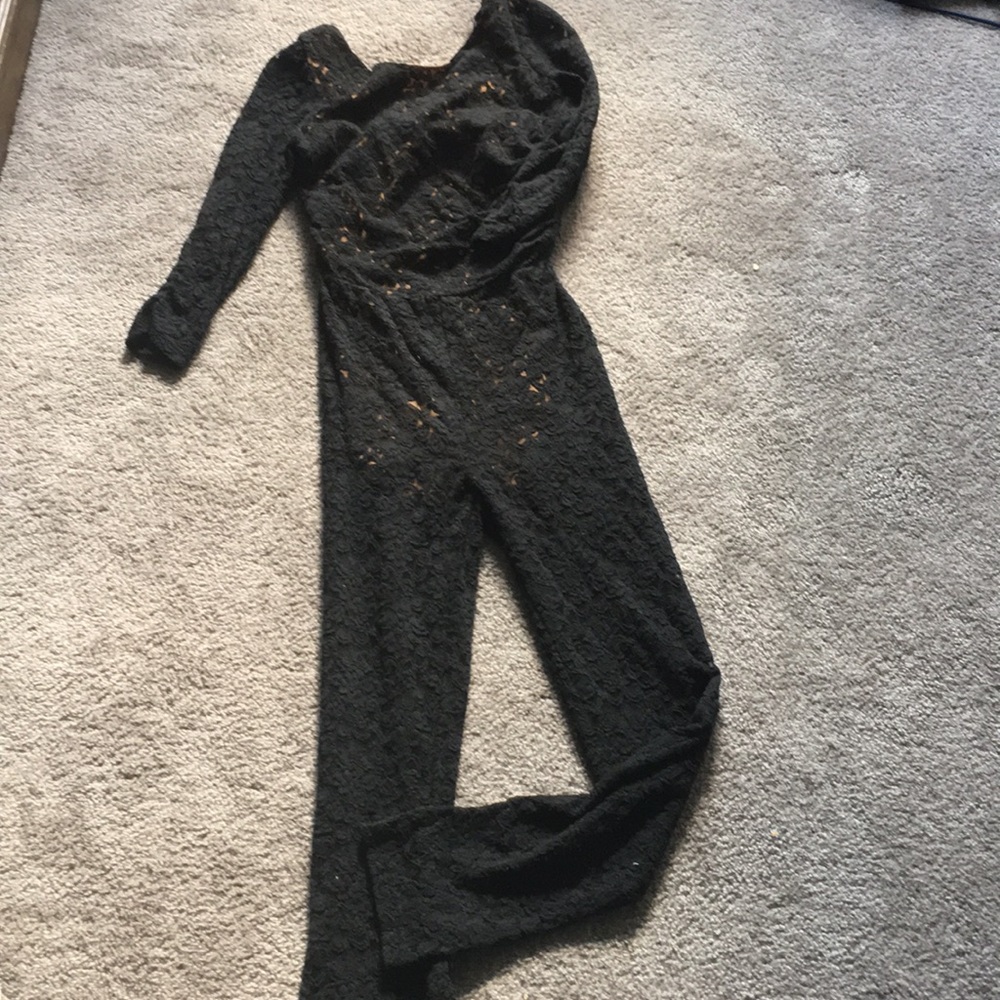 Hot Miami Styles lace jumpsuit
